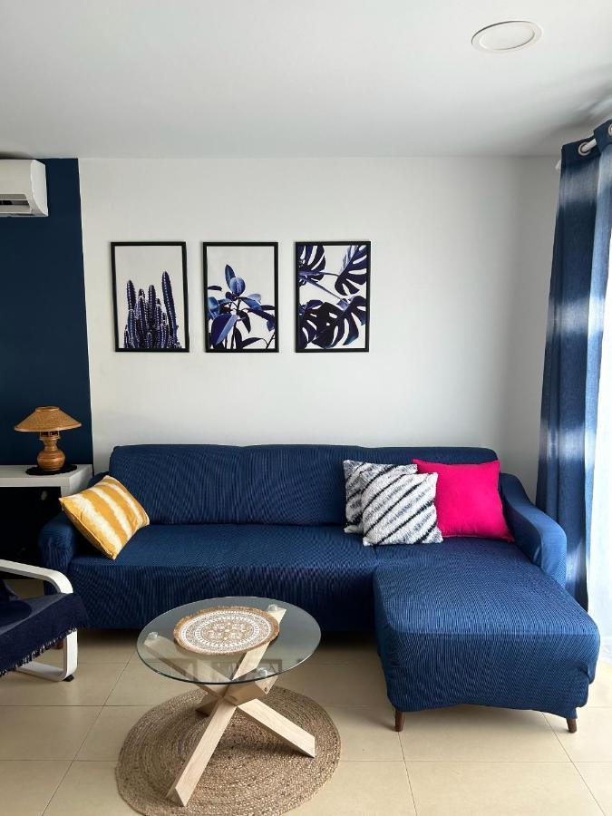 Casa Bleu 2 Floors ,2 Bedrooms ,Equipped Kitchen ,Balcony ,Terrace And Grill Puerto Calero Buitenkant foto